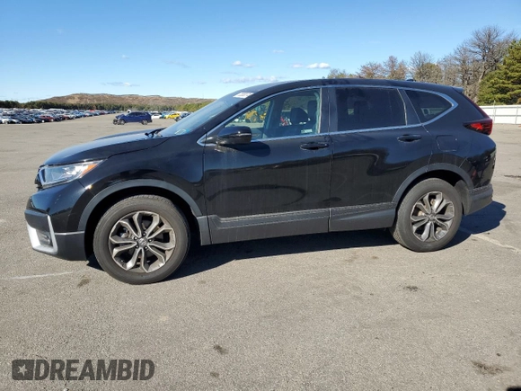 2021 Honda CR-V EX-L with VIN 7FARW2H80ME020658, listed as a Copart auction lot 70383074 with 17,535 mi miles and Salvage Title. Bid and sale history available at DreamBid. Image 1.