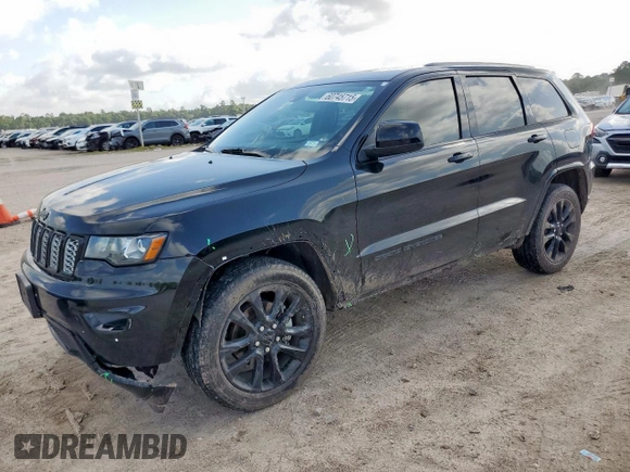2017 Jeep Grand Cherokee Altitude with VIN 1C4RJEAG2HC854348, listed as a Copart auction lot 60745715 with 87,594 mi miles and Salvage title. Bid and sale history available at DreamBid. Image 1.