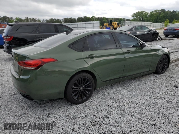 2015 Hyundai Genesis 3.8L with VIN KMHGN4JE0FU034132, listed as a Copart auction lot 56011995 with 206,517 mi miles and Clean Title. Bid and sale history available at DreamBid. Image 3.