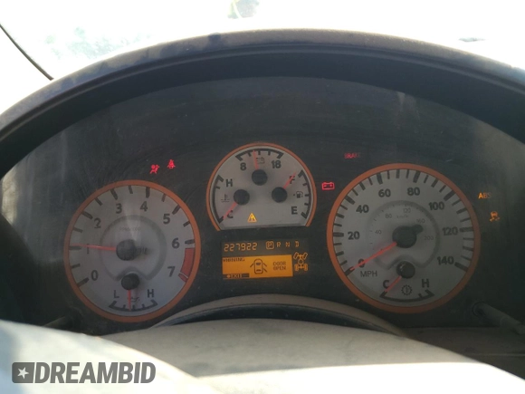 2013 Nissan Titan S with VIN 1N6AA0EC3DN313084, listed as a Copart auction lot 65667714 with 227,922 mi miles and Salvage Title. Bid and sale history available at DreamBid. Image 9.