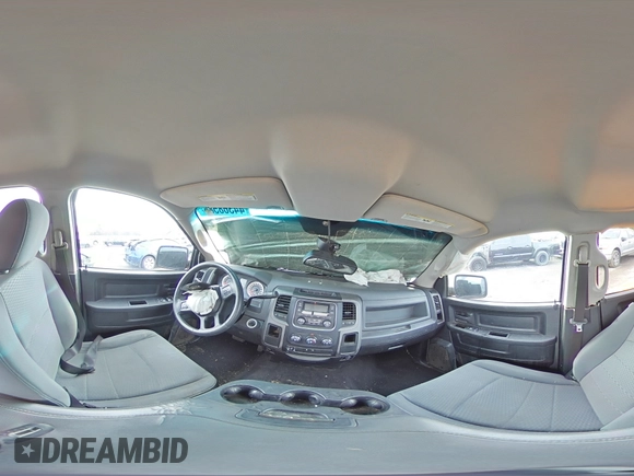 2014 Ram 1500 Express with VIN 1C6RR6KTXES226363, listed as a Copart auction lot 44368585 with 158,163 mi miles and Salvage Title. Bid and sale history available at carsss.com. Image 12.