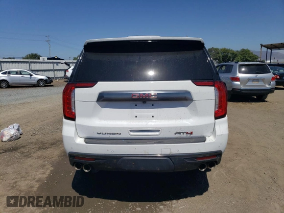 2023 GMC Yukon AT4 with VIN 1GKS2CKL1PR239143, listed as a Copart auction lot 68730574 with 52,679 mi miles and Salvage Title. Bid and sale history available at carsss.com. Image 6.