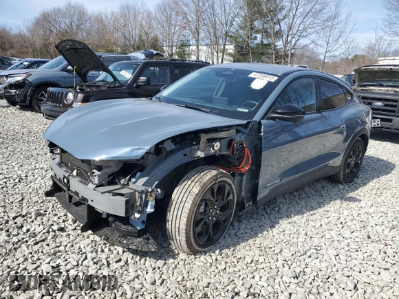 2024 Ford Mustang Mach-E Select with VIN 3FMTK1SUXRMA15866, listed as a Copart auction lot 47238815 with 4,647 mi miles and Salvage title. Bid and sale history available at DreamBid. Image 1.