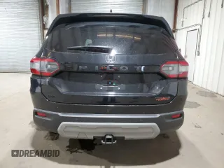 2023 Honda Pilot TrailSport with VIN 5FNYG1H64PB016324, listed as a Copart auction lot 81031534 with 34,507 mi miles and Clean Title. Bid and sale history available at carsss.com. Image 6.