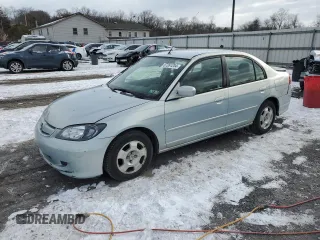 2004 Honda Civic Hybrid with VIN JHMES95624S010524, listed as a Copart auction lot 87261204 with 286,100 mi miles and Salvage Title. Bid and sale history available at carsss.com. Image 1.