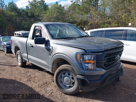 2023 Ford F-150 XL with VIN 1FTMF1C51PKF88079, listed as a IAAI auction lot 40824745 with 41,398 mi miles and . Bid and sale history available at carsss.com. Image 1.