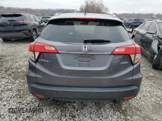 2021 Honda HR-V EX with VIN 3CZRU6H56MM742608, listed as a Copart auction lot 81403134 with 76,330 mi miles and Salvage Title. Bid and sale history available at carsss.com. Image 6.