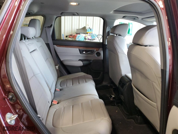 2019 Honda CR-V EX-L with VIN 7FARW2H89KE015049, listed as a Copart auction lot 53002765 with 66,696 mi miles and Salvage Title. Bid and sale history available at carsss.com. Image 10.