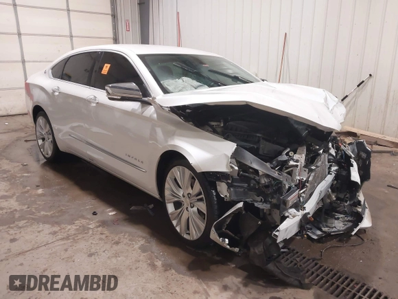2018 Chevrolet Impala Premier with VIN 2G1125S36J9108528, listed as a IAAI auction lot 41340476 with 83,244 mi miles and . Bid and sale history available at DreamBid. Image 1.
