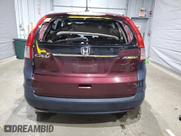 2014 Honda CR-V EX-L with VIN 2HKRM4H72EH602591, listed as a Copart auction lot 44980965 with 138,675 mi miles and Clean Title. Bid and sale history available at carsss.com. Image 6.