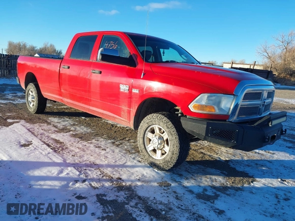 2012 Ram 2500 ST with VIN 3C6TD5HT4CG211559, listed as a IAAI auction lot 41294756 with 244,329 mi miles. Bid and sale history available at carsss.com. Image 1.