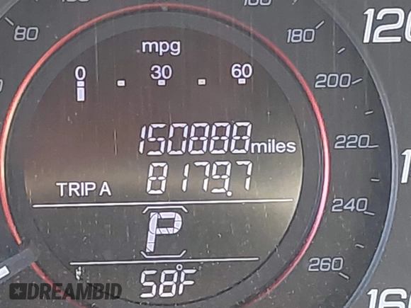 2015 Honda Accord Sport with VIN 1HGCR2F50FA024417, listed as a IAAI auction lot 42029652 with 150,888 mi miles and . Bid and sale history available at DreamBid. Image 15.