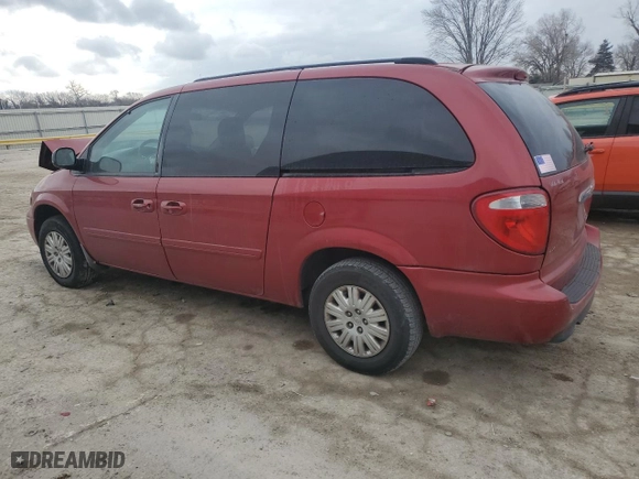2006 Chrysler Town & Country LWB LX with VIN 1A4GP44R06B751343, listed as a Copart auction lot 84752724 with NaN miles and Salvage Title. Bid and sale history available at carsss.com. Image 2.