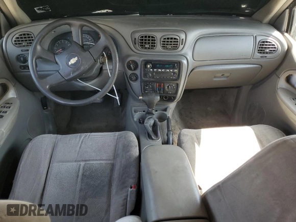 2006 Chevrolet TrailBlazer LS with VIN 1GNET16SX66161738, listed as a Copart auction lot 52436865 with 194,452 mi miles and Salvage Title. Bid and sale history available at DreamBid. Image 8.
