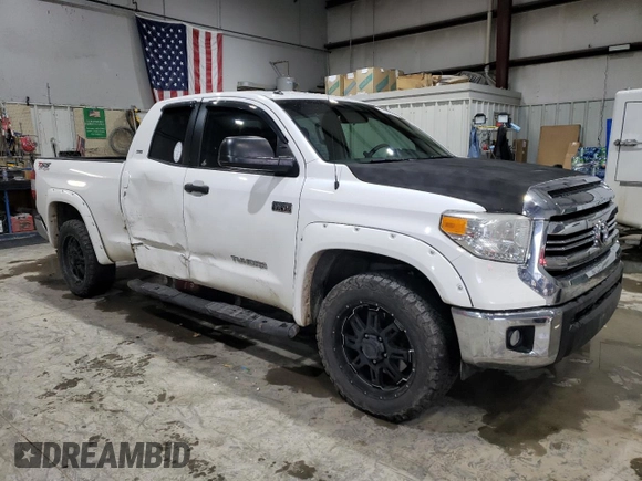 2016 Toyota Tundra 4WD Truck SR with VIN 5TFUW5F19GX515898, listed as a Copart auction lot 44784545 with 176,684 mi miles and Salvage Title. Bid and sale history available at carsss.com. Image 4.