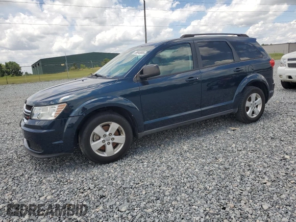 2013 Dodge Journey SE z VIN 3C4PDCAB5DT686890, wystawiony jako Copart lot #58940995 z przebiegiem 148 382 mil mil oraz Czysty tytuł • Clean title. Historia ofert i sprzedaży dostępna na DreamBid. Obrazek 1.