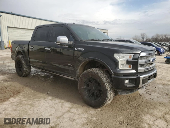 2016 Ford F-150 XLT with VIN 1FTEW1EG8GFC74621, listed as a Copart auction lot 86569594 with 130,578 mi miles and Salvage title. Bid and sale history available at DreamBid. Image 4.