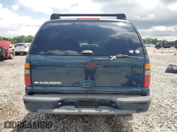 2006 Chevrolet Suburban Z71 with VIN 1GNFK16Z16J171303, listed as a Copart auction lot 61349645 with 158,488 mi miles and Salvage title. Bid and sale history available at DreamBid. Image 6.
