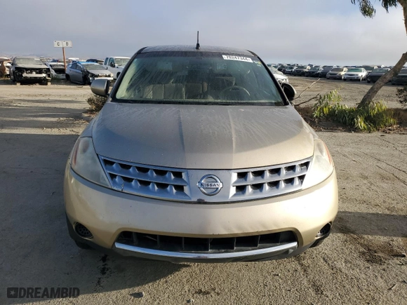 2006 Nissan Murano S with VIN JN8AZ08T56W423837, listed as a Copart auction lot 70247344 with 166,424 mi miles and Salvage Title. Bid and sale history available at carsss.com. Image 5.