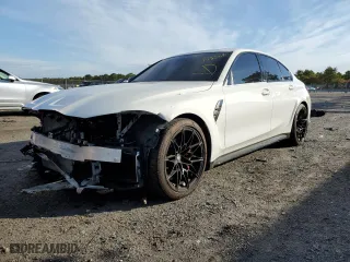 2022 BMW M3 Competition xDrive with VIN WBS43AY07NFL94130, listed as a Copart auction lot 61525892 with 2,784 mi miles. Bid and sale history available at carsss.com. Image 2.