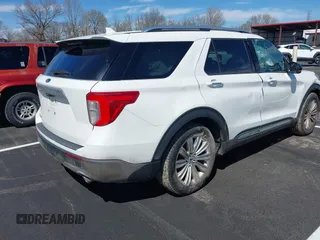 2021 Ford Explorer Limited with VIN 1FMSK7FH7MGC17885, listed as a IAAI auction lot 41812647 with 49,185 mi miles. Bid and sale history available at carsss.com. Image 4.