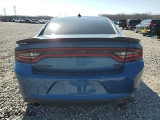 2023 Dodge Charger R/T with VIN 2C3CDXCT2PH660003, listed as a Copart auction lot 48254125 with 25,729 mi miles and Salvage Title. Bid and sale history available at carsss.com. Image 6.