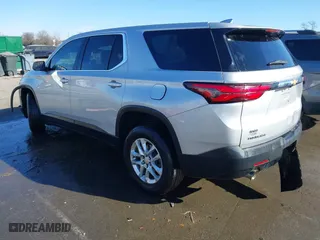 2022 Chevrolet Traverse LS with VIN 1GNERFKW4NJ129769, listed as a IAAI auction lot 41149325 with 86,100 mi miles. Bid and sale history available at carsss.com. Image 3.