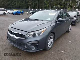 2021 Kia Forte LXS with VIN 3KPF24AD9ME267065, listed as a IAAI auction lot 42139392 with 85,763 mi miles. Bid and sale history available at carsss.com. Image 2.