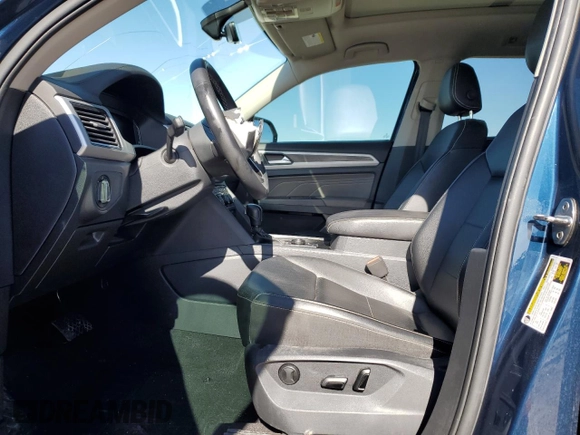 2022 Volkswagen Atlas SE with VIN 1V2KP2CAXNC532543, listed as a Copart auction lot 87745845 with 57,500 mi miles and Clean title. Bid and sale history available at DreamBid. Image 7.