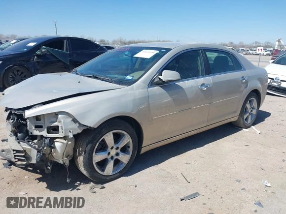 2012 Chevrolet Malibu 2LT with VIN 1G1ZD5E04CF190784, listed as a IAAI auction lot 41834190 with 128,261 mi miles and . Bid and sale history available at DreamBid. Image 2.