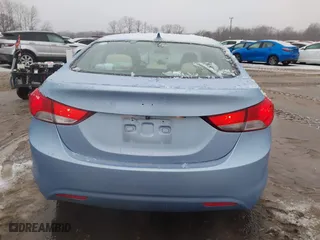 2013 Hyundai Elantra GLS PZEV with VIN KMHDH4AE8DU496607, listed as a IAAI auction lot 41432760 with 165,115 mi miles. Bid and sale history available at carsss.com. Image 16.