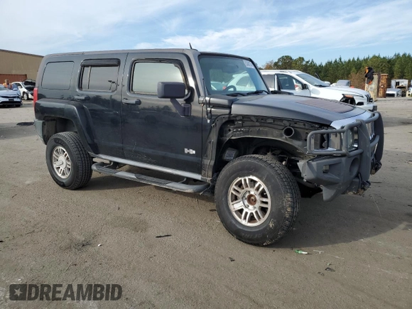 2007 Hummer H3 SUV with VIN 5GTDN13E978230561, listed as a Copart auction lot 83456774 with 203,322 mi miles and Salvage Title. Bid and sale history available at DreamBid. Image 4.