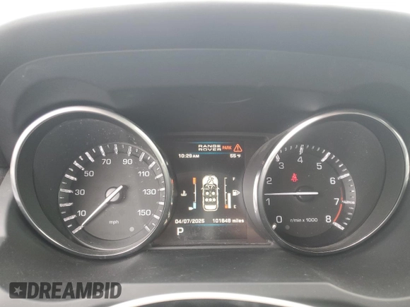2013 Land Rover Range Rover Evoque Prestige Premium with VIN SALVV2BG1DH767496, listed as a Copart auction lot 52188645 with 101,648 mi miles and Salvage title. Bid and sale history available at DreamBid. Image 9.