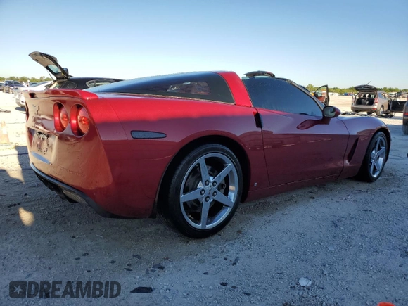 2008 Chevrolet Corvette with VIN 1G1YY26W785121604, listed as a Copart auction lot 49586615 with 75,865 mi miles and Salvage Title. Bid and sale history available at carsss.com. Image 3.