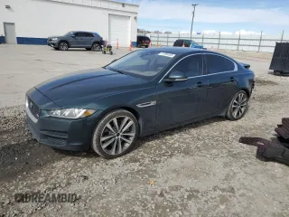 2017 Jaguar XE 35t Prestige with VIN SAJAK4BV2HA974312, listed as a Copart auction lot 51285455 with 99,910 mi miles and Salvage Title. Bid and sale history available at DreamBid. Image 1.