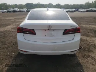 2016 Acura TLX with VIN 19UUB1F34GA000608, listed as a Copart auction lot 60964035 with 125,795 mi miles and Salvage title. Bid and sale history available at DreamBid. Image 6.