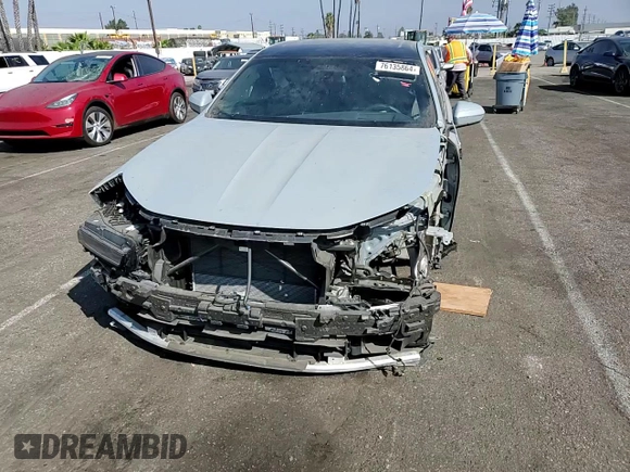 2023 BMW 7 Series 740i with VIN WBA23EH01PCN47236, listed as a Copart auction lot 76135864 with 0 mi miles and Salvage Title. Bid and sale history available at carsss.com. Image 11.
