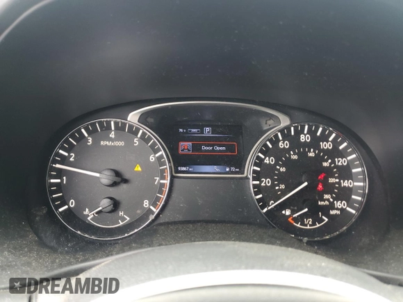 2017 Nissan Pathfinder SL z VIN 5N1DR2MM6HC677396, wystawiony jako Copart lot #56929385 z przebiegiem 93 867 mil mil oraz Szkoda całkowita • Salvage title. Historia ofert i sprzedaży dostępna na DreamBid. Obrazek 9.