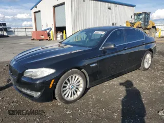 2013 BMW 5 Series 535i with VIN WBAFR7C50DC825246, listed as a Copart auction lot 48802175 with 112,296 mi miles and Salvage Title. Bid and sale history available at DreamBid. Image 1.