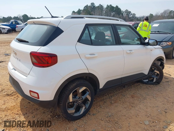 2024 Hyundai Venue SEL with VIN KMHRC8A3XRU294370, listed as a IAAI auction lot 41810440 with 12,511 mi miles and . Bid and sale history available at DreamBid. Image 4.