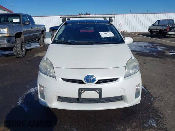 2010 Toyota Prius II with VIN JTDKN3DU7A5053503, listed as a IAAI auction lot 41518752 with 166,155 mi miles. Bid and sale history available at carsss.com. Image 13.