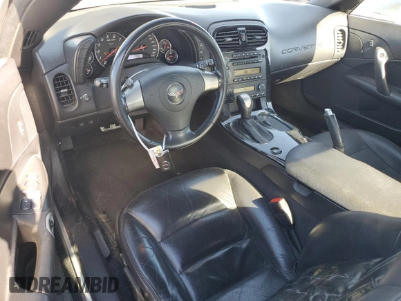 2008 Chevrolet Corvette with VIN 1G1YY26W785109713, listed as a Copart auction lot 44725745 with 134,565 mi miles and Salvage Title. Bid and sale history available at carsss.com. Image 8.