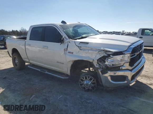 2021 Ram 2500 Big Horn with VIN 3C6UR5DJ4MG653463, listed as a Copart auction lot 45666955 with 101,134 mi miles and Salvage Title. Bid and sale history available at carsss.com. Image 4.