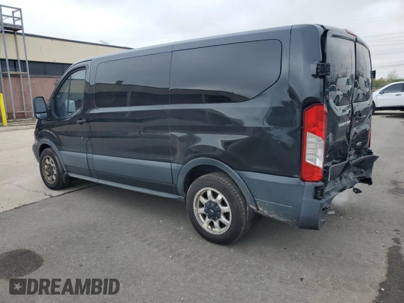 2015 Ford Transit Passenger XL with VIN 1FMZK1YG6FKA05480, listed as a Copart auction lot 55857055 with 218,510 mi miles and Clean title. Bid and sale history available at DreamBid. Image 2.
