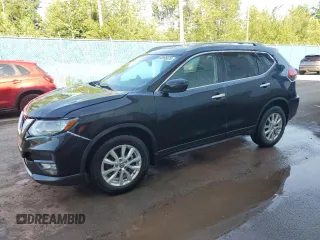 2017 Nissan Rogue SV with VIN 5N1AT2MV5HC857241, listed as a Copart auction lot 63965075 with 170,895 mi miles and Salvage title. Bid and sale history available at DreamBid. Image 1.