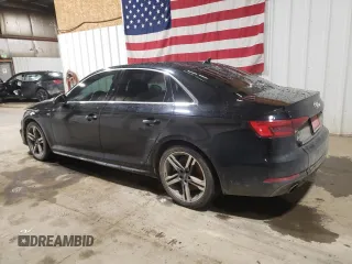2017 Audi A4 Premium Plus with VIN WAUENAF42HN041975, listed as a Copart auction lot 88557315 with 74,291 mi miles and Salvage Title. Bid and sale history available at carsss.com. Image 2.