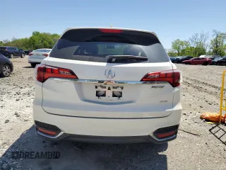 2017 Acura RDX with VIN 5J8TB4H3XHL010317, listed as a Copart auction lot 55038135 with 46,722 mi miles and Clean Title. Bid and sale history available at carsss.com. Image 6.