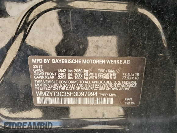 2017 MINI Countryman Cooper S z VIN WMZYT3C35H3D97994, wystawiony jako Copart lot #52289385 z przebiegiem 80 781 mil mil oraz Szkoda całkowita • Salvage title. Historia ofert i sprzedaży dostępna na DreamBid. Obrazek 14.