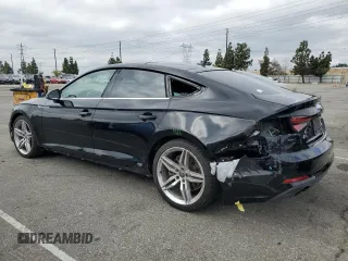 2018 Audi A5 Sportback Premium Plus z VIN WAUENCF54JA016870, wystawiony jako Copart lot #54835275 z przebiegiem 92 844 mil mil oraz Szkoda całkowita • Salvage title. Historia ofert i sprzedaży dostępna na DreamBid. Obrazek 2.