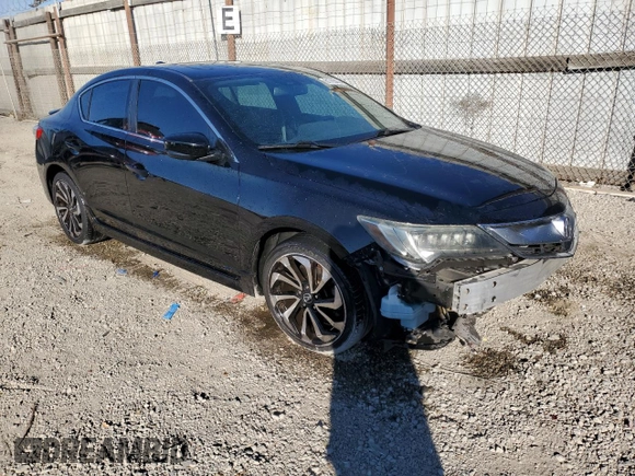 2017 Acura ILX w/Premium/A-SPEC Pkg with VIN 19UDE2F89HA006818, listed as a Copart auction lot 81793894 with 105,999 mi miles and Salvage Title. Bid and sale history available at carsss.com. Image 4.